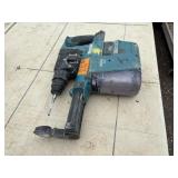 (3) Makita rotary hammer drills XRH01 AND LXR01 with HEPA Dust collection vacuum attachments