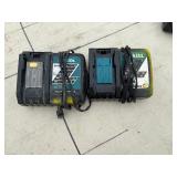 (3) Makita rotary hammer drills XRH01 AND LXR01 with HEPA Dust collection vacuum attachments