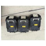 (3) Makita rotary hammer driver drills: XPH01, LXPH01, XPH12 Includes two chargers three 18V batteries