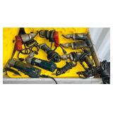 (8) Corded Power Shears: (3) Bosch 16 GA. shears, (2) Milwaukee 18 GA., & (3) Kett 118 GA. K-200