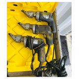 (8) Corded Power Shears: (3) Bosch 16 GA. shears, (2) Milwaukee 18 GA., & (3) Kett 118 GA. K-200