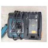 (4) Makita Backpack XCV05 Vacuums HEPA filters  (4) DC18RC chargers and (8) batterie