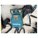 (4) Makita Backpack XCV05 Vacuums HEPA filters  (4) DC18RC chargers and (8) batteries