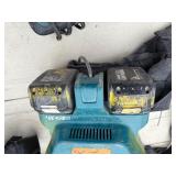 (4) Makita Backpack XCV05 Vacuums HEPA filters  (4) DC18RC chargers and (8) batteries