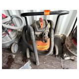 (4) vacuums Ridgid and Shop-Vac