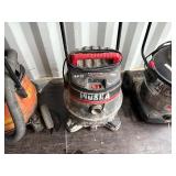 (4) vacuums Ridgid and Shop-Vac
