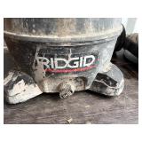 (4) vacuums Ridgid and Shop-Vac