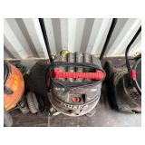 (4) vacuums Ridgid and Shop-Vac