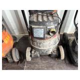 (4) vacuums Ridgid and Shop-Vac