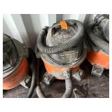 (4) Ridgid Vacuums