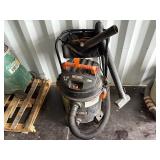 (3) Ridgid 4 gal wet/dry vacuums