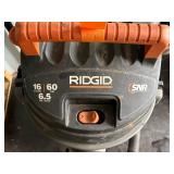(3) Ridgid 4 gal wet/dry vacuums