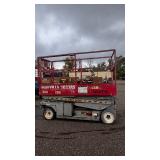 MEC Ariel Work Platform, Model 2033RS 20 foot height Scissor Lift