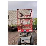 MEC Ariel Work Platform, Model 2033RS 20 foot height Scissor Lift