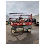 MEC Ariel Work Platform, Model 2033RS 20 foot height Scissor Lift