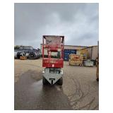 MEC Ariel Work Platform, Model 2033RS 20 foot height Scissor Lift