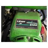 Lifan Pressure Storm Washer 2100 psi includes hose and spray nozzle