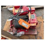 Thern winch with Leeson motor, powers up