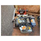 My-Te blue winch hoist 100A with loose parts