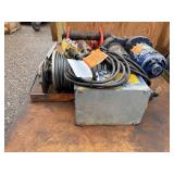 My-Te blue winch hoist 100A with loose parts