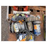 My-Te blue winch hoist 100A with loose parts