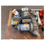 My-Te blue winch hoist 100A with loose parts