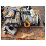 My-Te blue winch hoist 100A with loose parts