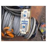 My-Te blue winch hoist 100A with loose parts