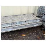 Scaffolding 6’ tall with 3 145” planks and 2 80” planks