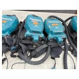 (5) Makita back packs with 5 chargers and 4 batteries