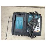 (104) Makita battery chargers DC18RT, DC18RA and (4) Makita 18V batteries