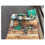 Greenlee Tugger and  03561 speed booster for Greenlee Ultra Tugger, powers up