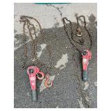 Coffing 1 1/2 ton Ratchet Lever LSB-3000A; Little Mule Lineman