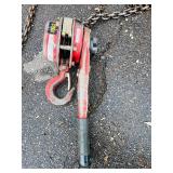 Coffing 1 1/2 ton Ratchet Lever LSB-3000A; Little Mule Lineman