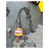 CM Series 622 Hand chain Hoist; Coffing LHH-2B Hand chain hoist;  McKissick snatch block