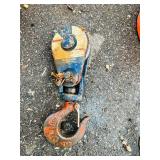 CM Series 622 Hand chain Hoist; Coffing LHH-2B Hand chain hoist;  McKissick snatch block