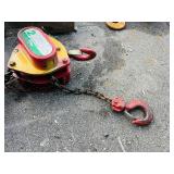 (2) Chain hoists: Borson CM Series 622; Little Mule LMHA