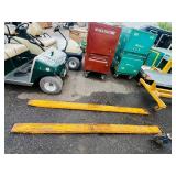 Forklift extenders 96” long x 5” w