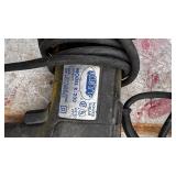 8 corded tools: Bosch angle drill; Bosch 16 ga shears, Kett Shears, Milwaukee shears, Makita angle drill