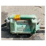 Wacker Neuson Concrete vibrator powers up