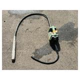 Wacker Neuson Concrete vibrator powers up