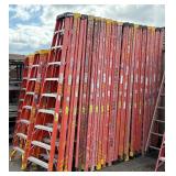 (2) Werner trestle ladders 300LB capacity 8’ (p/n 6208)  and 10’
