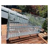 Uline wire container H-2090 48” x 40” x 30 ½” 4000 lb static load capacity