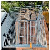 Uline wire container H-2090 48” x 40” x 30 ½” 4000 lb static load capacity