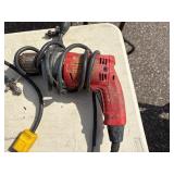 (12) Corded Power tools: Dewalt, Bosch, Milwaukee, Black & Decker