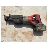 (2) Milwaukee Cordless Sawzalls 0719-20 M28, (1) battery and (1) 48-59-2818 18V charger, all power up