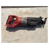 (2) Milwaukee Cordless Sawzalls 0719-20 M28, (1) battery and (1) 48-59-2818 18V charger, all power up