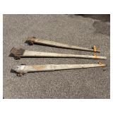 (3) Nutting Freight Pry Bars