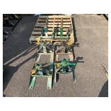 (4) Greenlee Telescoping Reel Stands