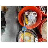 Pallet of HVAC, electrical and plumbing parts: Greenheck, White Rodgers, Honeywell, RACO, DeWalt & more